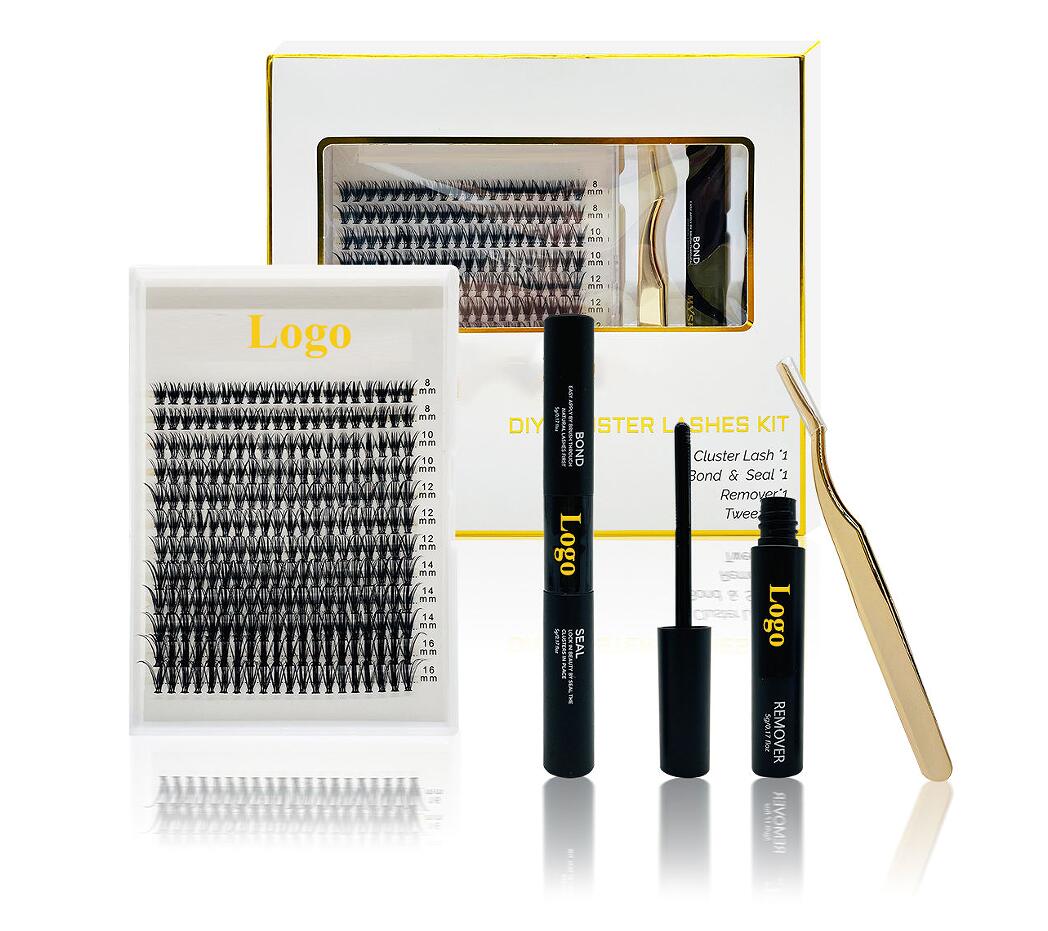 Dosáhněte dokonalého nadýchaného vzhledu řas pomocí sady DIY Cluster Lash Kit