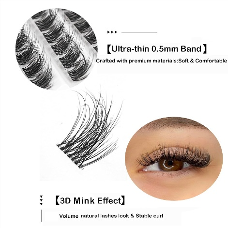 DIY Mega Volume prodlužování řas s Pingdu Sparkling Eyelash®