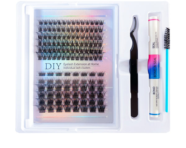 Nejlepší produkty Pingdu Sparkling Eyelash® pro přirozeně vypadající DIY norkové prodloužení řas