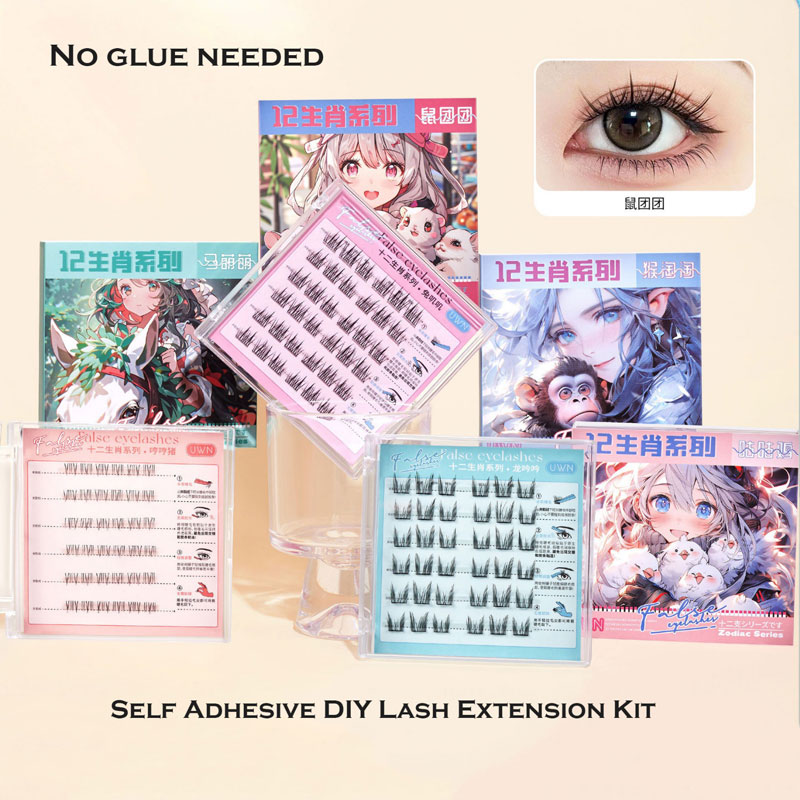 Se sadou DIY Lash Extension Kit můžete získat dokonalé řasy bez lepidla!