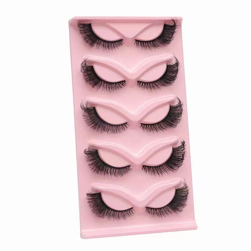 Cat Eye Lashes Umělé umělé řasy přirozený vzhled