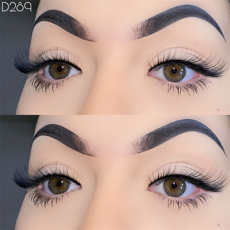 Fox Eye Lashes Wispy umělé řasy Natural Look L Curl