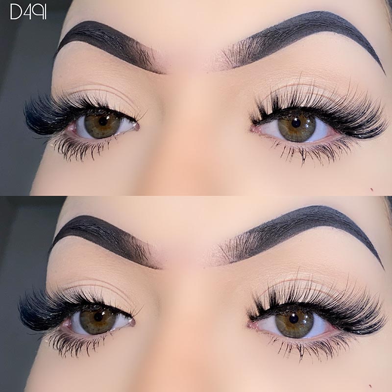 Natural Look L Curl Mink Nadýchané kočičí řasy