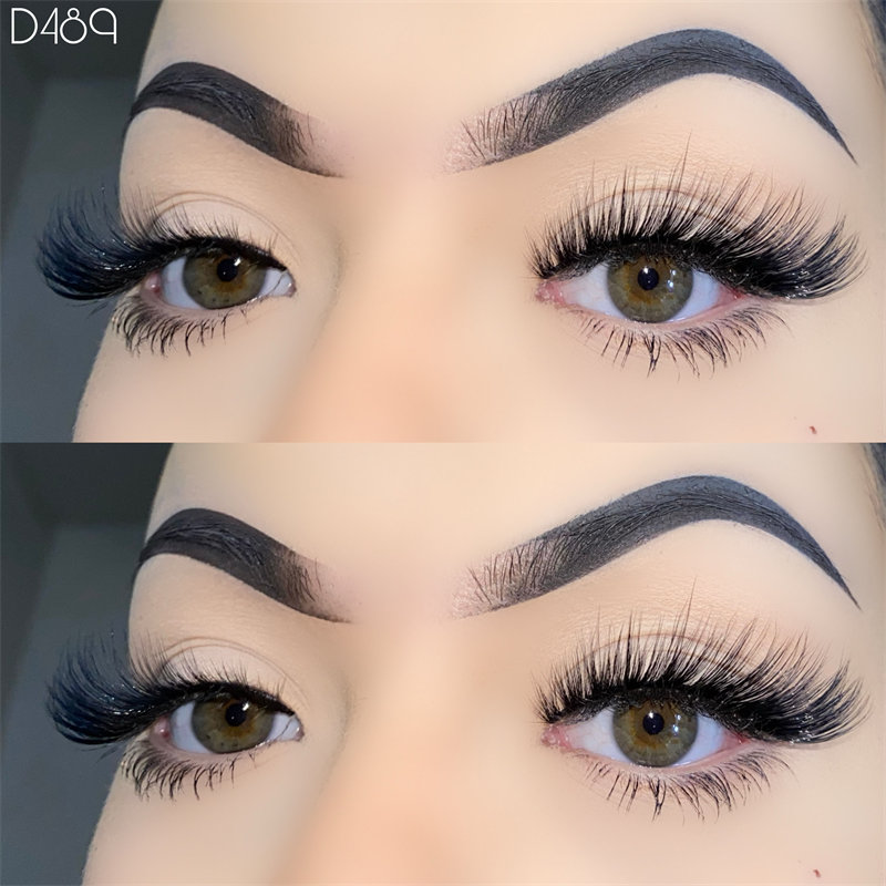 3D objem kočičích řas Strip falešné řasy