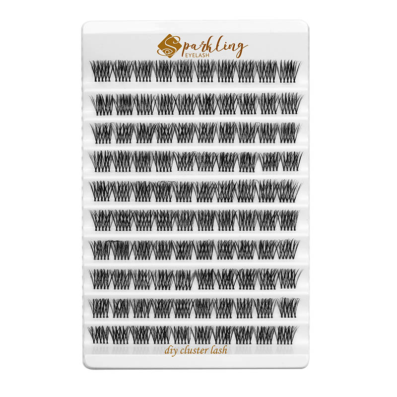 Přirozený vzhled DIY Lash Extension Lashes Cluster