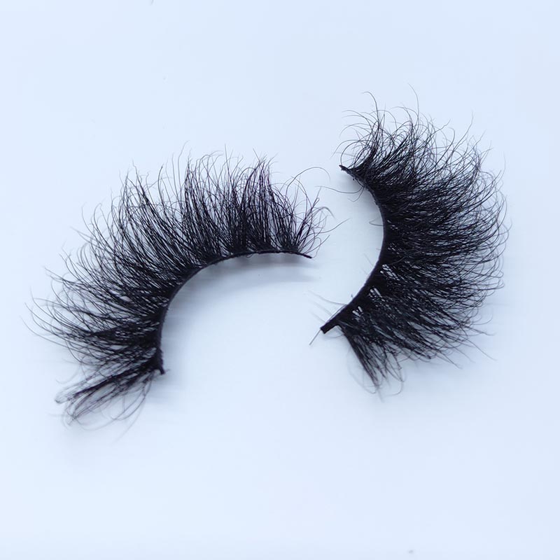 Čisté norkové řasy lilie Falešné řasy Fluffy 8D Faux Lashes